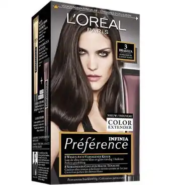 Drogisterij.net L'oréal preference 03 brazilia donker bruin (1set) aanbieding