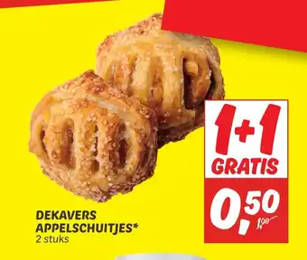 Dekamarkt Dekavers Appelschuitjes* 2 stuks 1+1 Gratis aanbieding