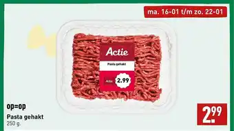 ALDI Pasta gehakt aanbieding