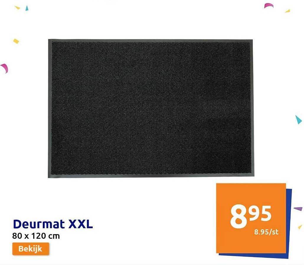 Deurmat xxl aanbieding bij Action
