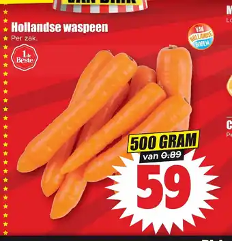 Dirk Hollandse waspeen 500 gram aanbieding