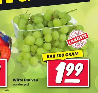 Nettorama Witte Druiven 500 gram aanbieding