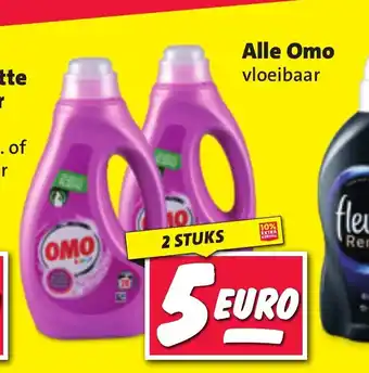 Nettorama Alle Omo 2 stuks aanbieding