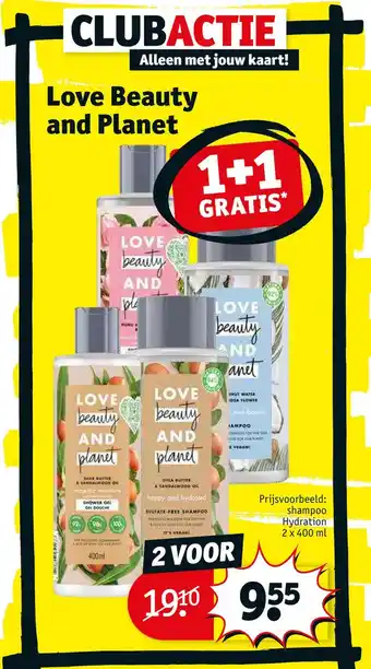 Kruidvat Love beauty and planet aanbieding