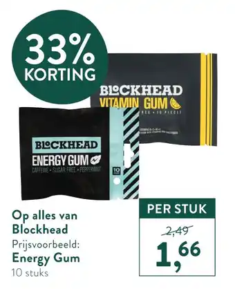 Holland & Barrett Op alles van blockhead aanbieding