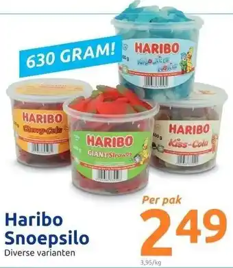 Action Haribo Snoepsilo aanbieding