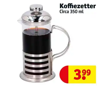 Kruidvat Koffiezetter aanbieding