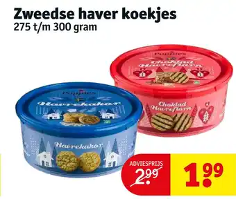 Kruidvat Zweedse haver koekjes aanbieding