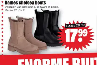 Dirk Dames chelsea boots aanbieding