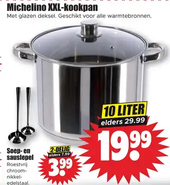 Dirk Michelino xxl-kookpan aanbieding
