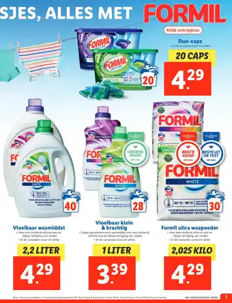 Lidl Formil aanbieding