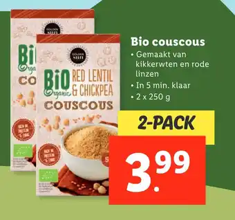 Lidl Bio couscous aanbieding