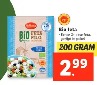 Lidl Bio feta aanbieding