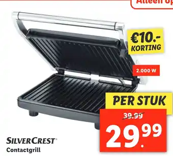 Lidl Silvercrestⓡ contactgrill aanbieding