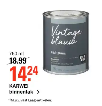 Karwei KARWEI binnenlak 750 ml aanbieding