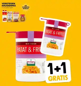 Jumbo Verstegen kruidenmix 1+1 gratis aanbieding