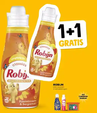 Jumbo Robijn 1+1 gratis aanbieding