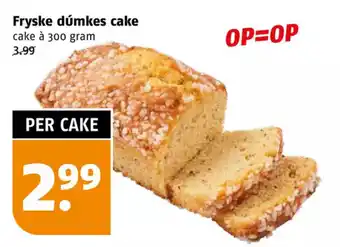 Poiesz Fryske dumkes cake 300 gram aanbieding