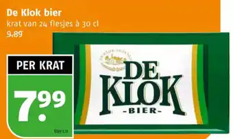 Poiesz De Klok bier 30 cl aanbieding