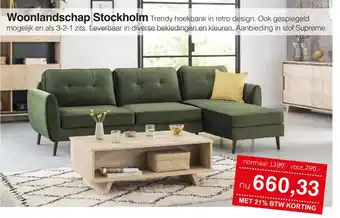 Woonsquare Woonlandschap Stockholm aanbieding