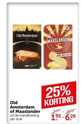 Coop Old amsterdam of maaslander aanbieding