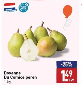 ALDI Doyenne du comice peren aanbieding