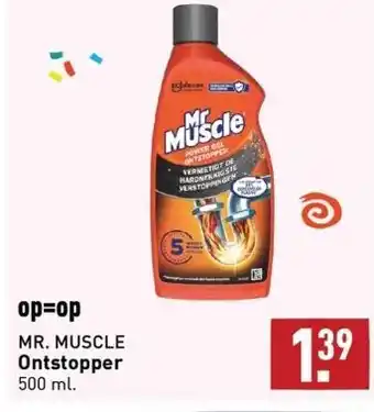 ALDI Mr. muscle ontstopper aanbieding