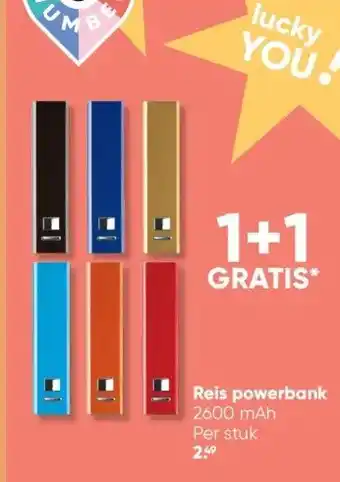 Big Bazar Reis powerbank aanbieding