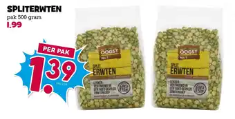 Boon`s Markt Spliterwten aanbieding