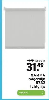 GAMMA Gamma rolgordijn aanbieding