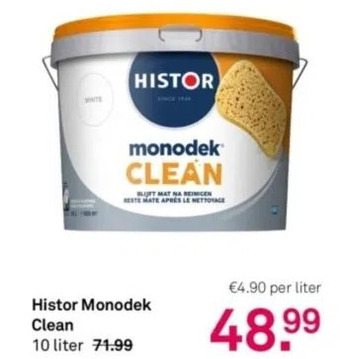 Karwei Histor monodek aanbieding