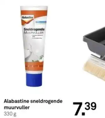 Karwei Alabastine sneldrogende muurvuller aanbieding