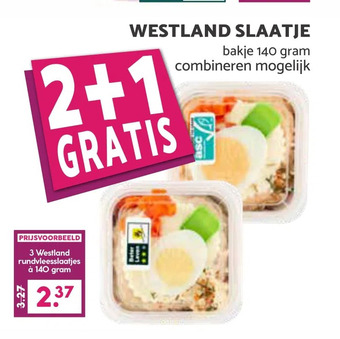 MCD Supermarkt Westland slaatje aanbieding