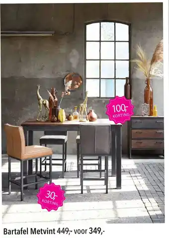 Pronto wonen Bartafel metvint aanbieding