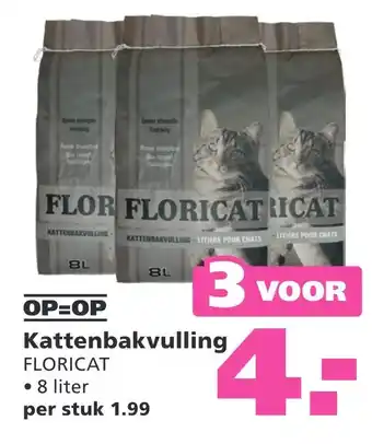 Ranzijn Kattenbakvulling floricat aanbieding