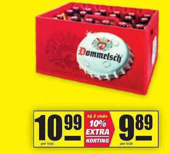 Nettorama Dommelsch aanbieding