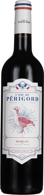 Drankdozijn L'oie du périgord merlot 75cl aanbieding