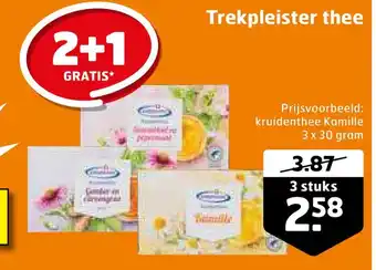 Trekpleister Trekpleister thee aanbieding