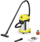 Bol.com Karcher wd 3 s v-19/4/20 nat- en droogzuiger - 19 l roestvrijstalen tank - 1000w (blowerfunctie) aanbieding