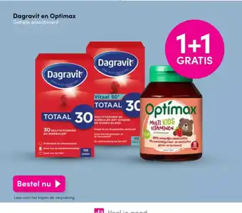 DA Dagravit en Optimax Gehele assortiment aanbieding