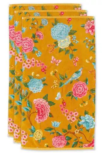 Wehkamp Pip studio badhanddoek good evening (set van 3) (100x55 cm) aanbieding