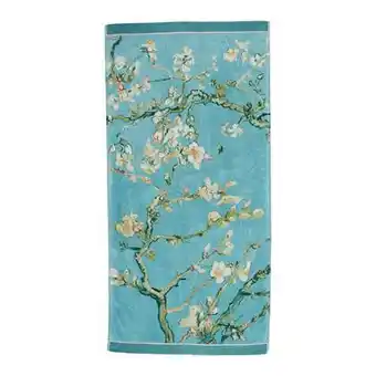 fonQ Beddinghouse x van gogh museum blossom handdoek 70 x 140 cm - blauw aanbieding