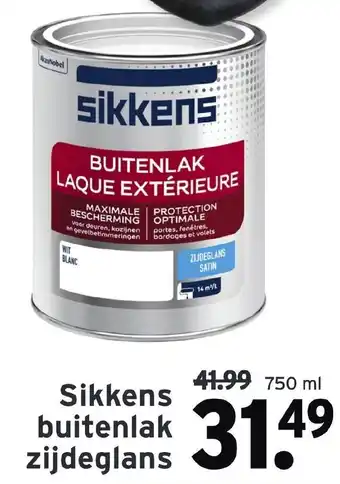 GAMMA Sikkens Buitenlak zijdeglans 750ml aanbieding