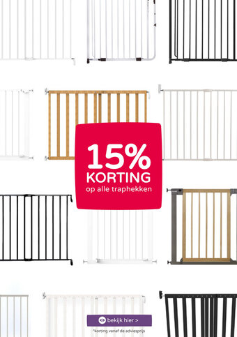 Prenatal Op alle traphekken aanbieding