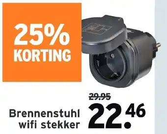 GAMMA Brennenstuhl wifi stekker aanbieding