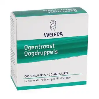 Holland & Barrett Weleda ogentroost (20 ampullen) aanbieding