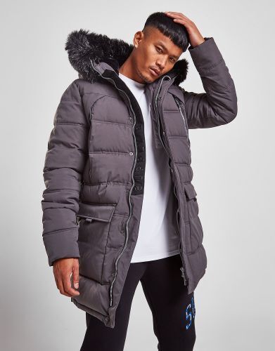 Supply \u0026 demand arctic parka jacket - grey - heren aanbieding bij JD Sports