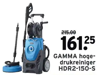 GAMMA GAMMA Hogedrukreiniger HDR2-150-S aanbieding