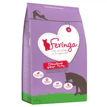 Zooplus 400g sterilised gevogelte feringa kattenvoer aanbieding