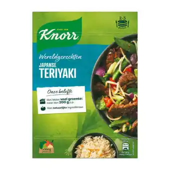 Coop Knorr wereldgerechten teriyaki aanbieding